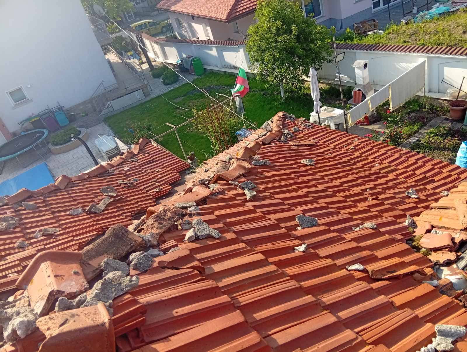 Ремонт на покрив с керемиди